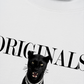 Áo Thun Relaxed Fit Animal Mood Black Cat