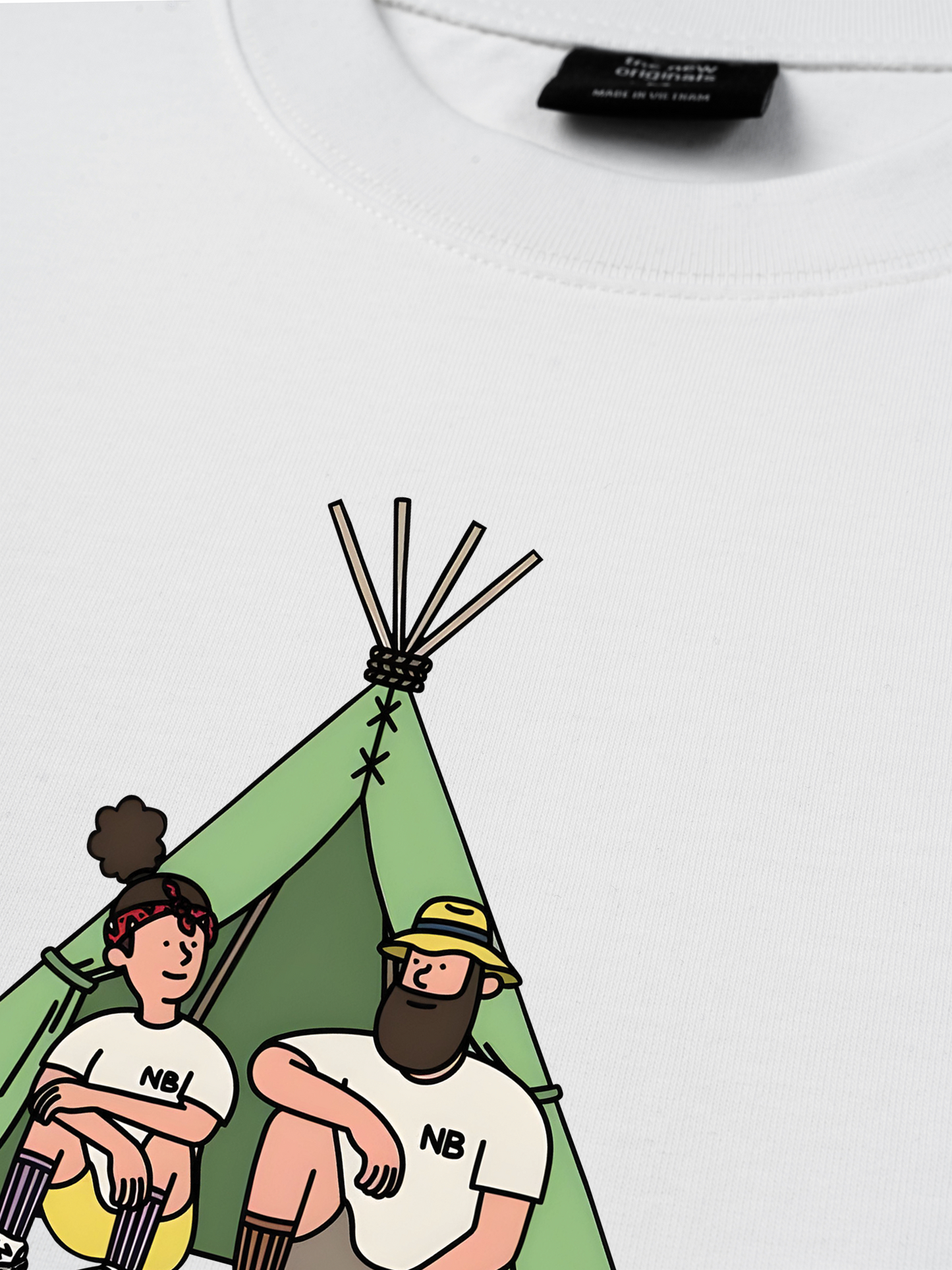 Áo Thun Relaxed Fit Go Outside  Camper Style