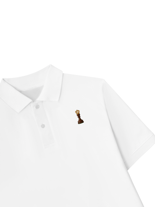 Áo Polo Nữ/ Áo Polo Nam The Crowned Pawn