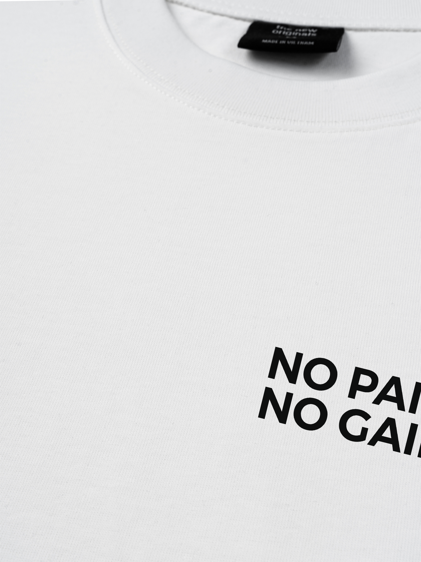 Áo Thun Relaxed Fit No Pain No Gain