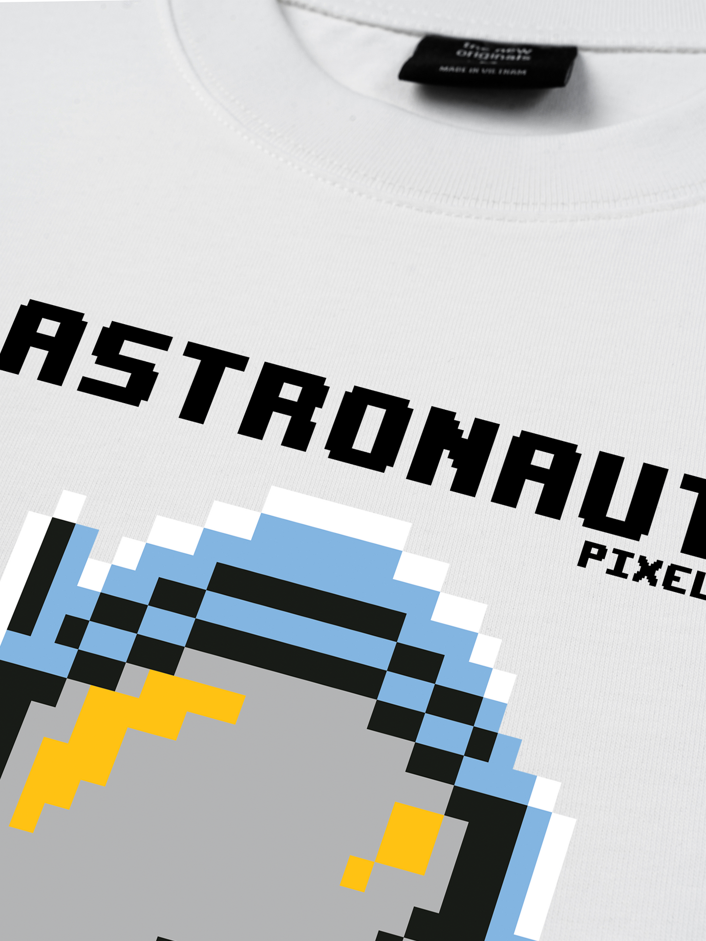 Áo Thun Relaxed Fit Pixel Universe Astronaut