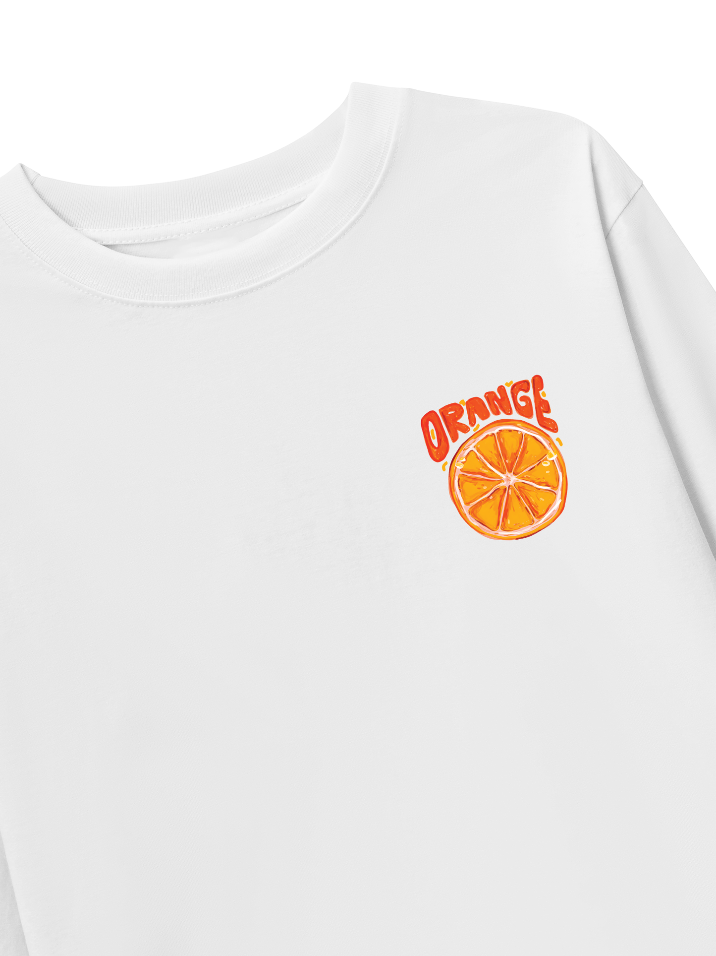 Áo Thun Dài Tay Summer Vibes Orange
