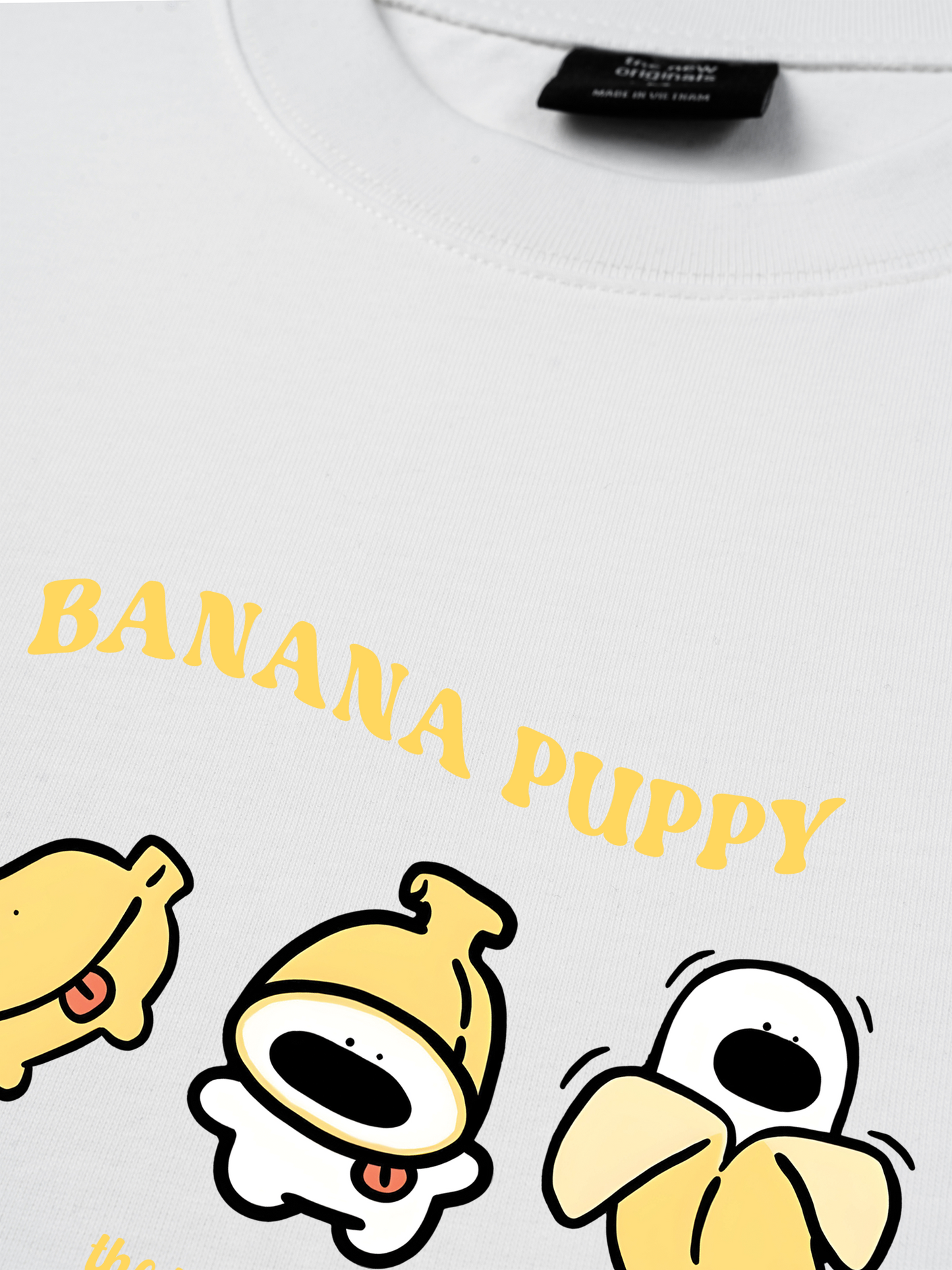 Áo Thun Relaxed Fit Banana Puppy
