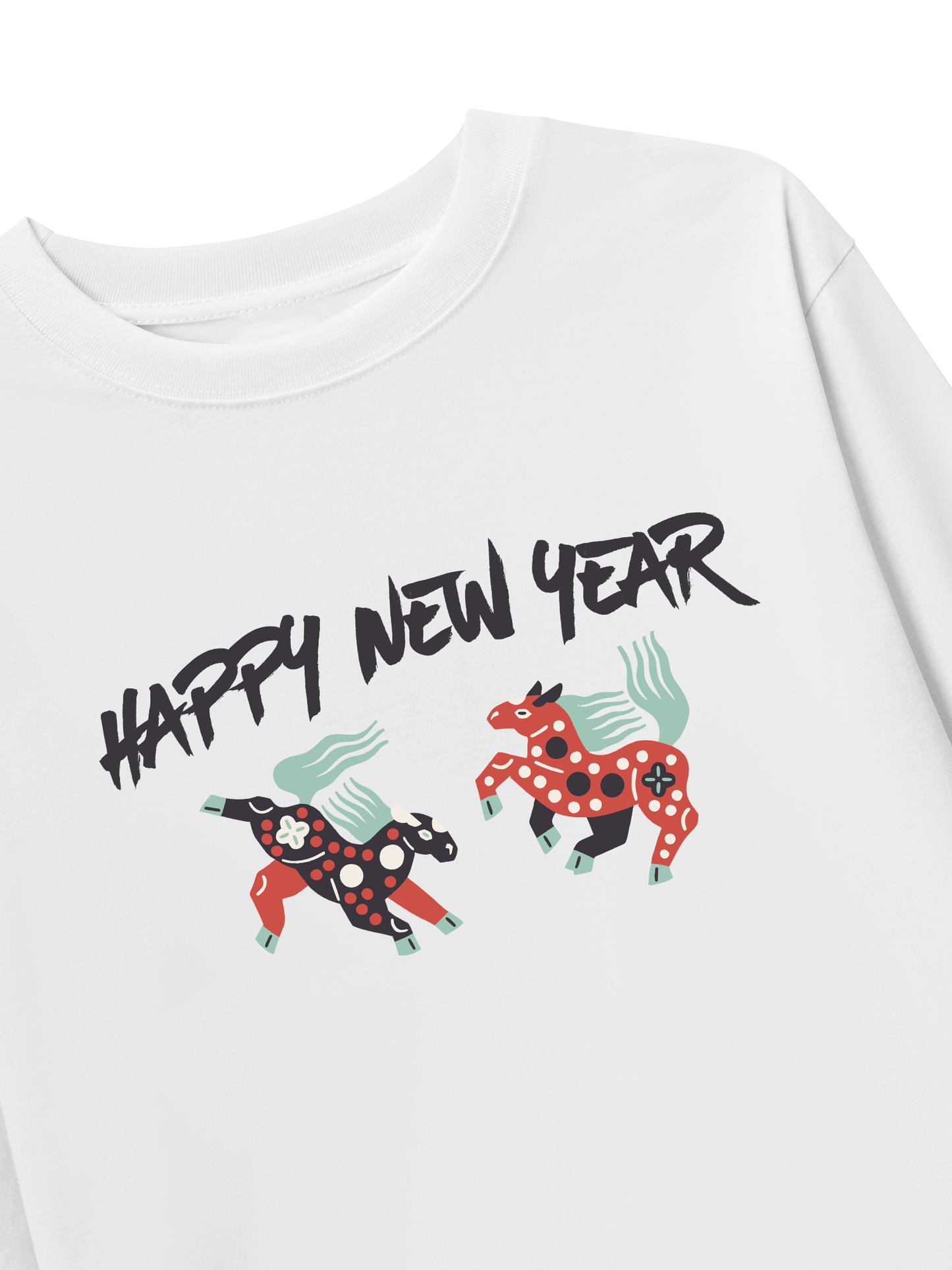 Áo Thun Dài Tay Happy New Year