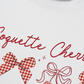 Áo Thun Relaxed Fit Daily Cuties Coquette Cherries