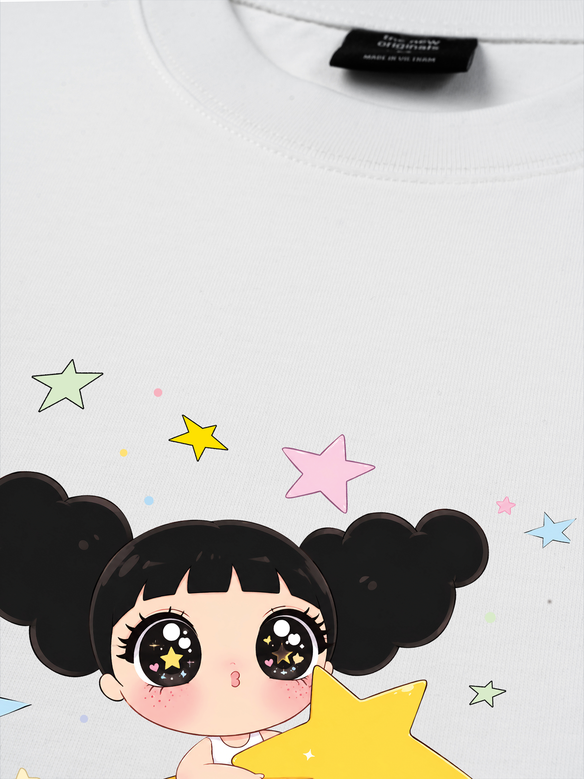 Áo Thun Relaxed Fit Dolly Girl Bling Star