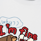 Áo Thun Relaxed Fit Why I'm Fine