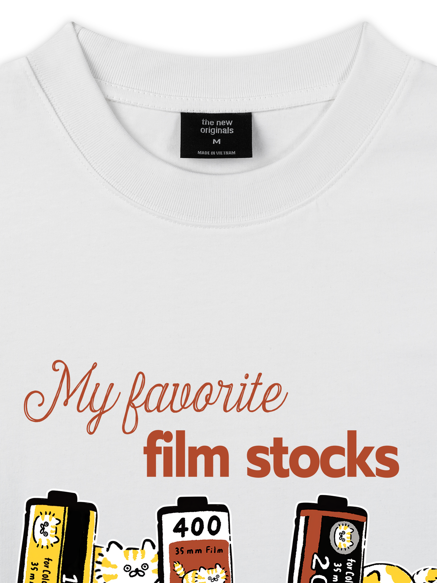 Áo Thun Relaxed Fit My Favorite Film Stocks
