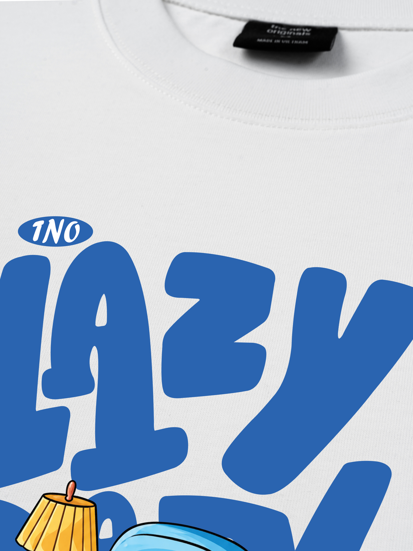 Áo Thun Relaxed Fit Lazy Day