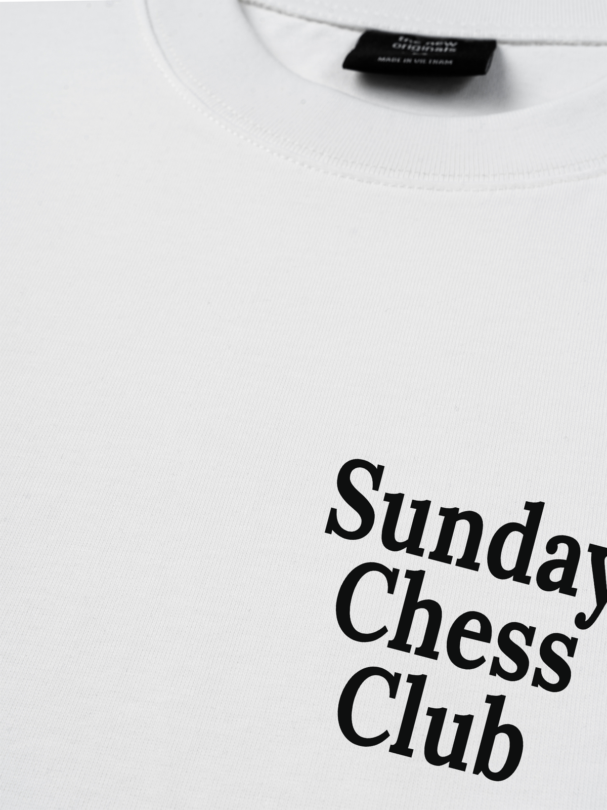 Áo Thun Relaxed Fit Sunday Chess Club