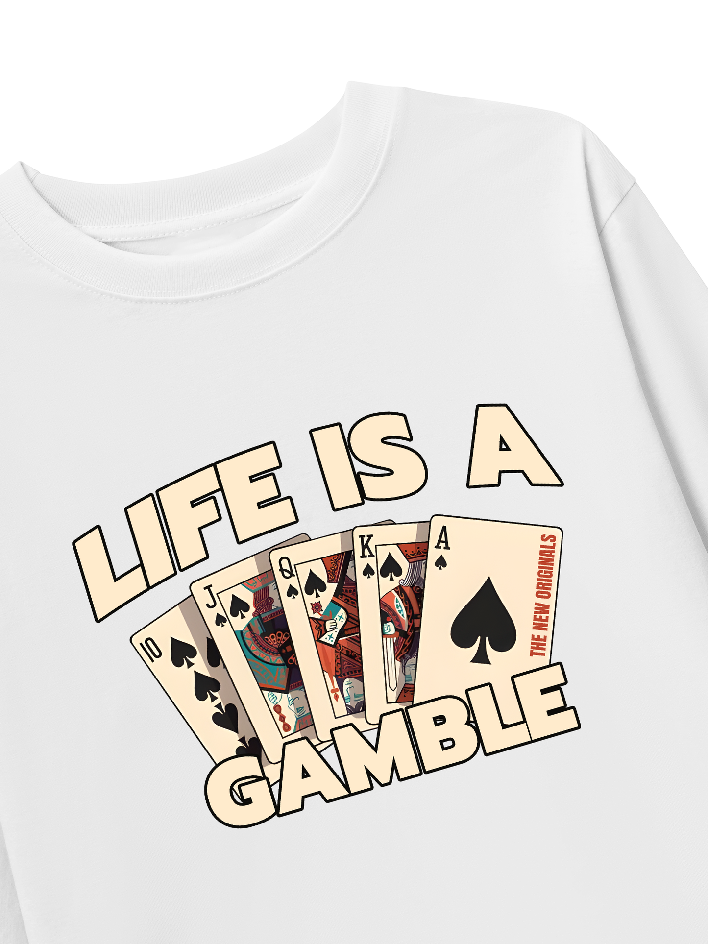 Áo Thun Dài Tay Lucky Life Is A Gamble