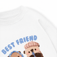 Áo Sweater Nỉ Hai Da Animal Best Friend Beaver