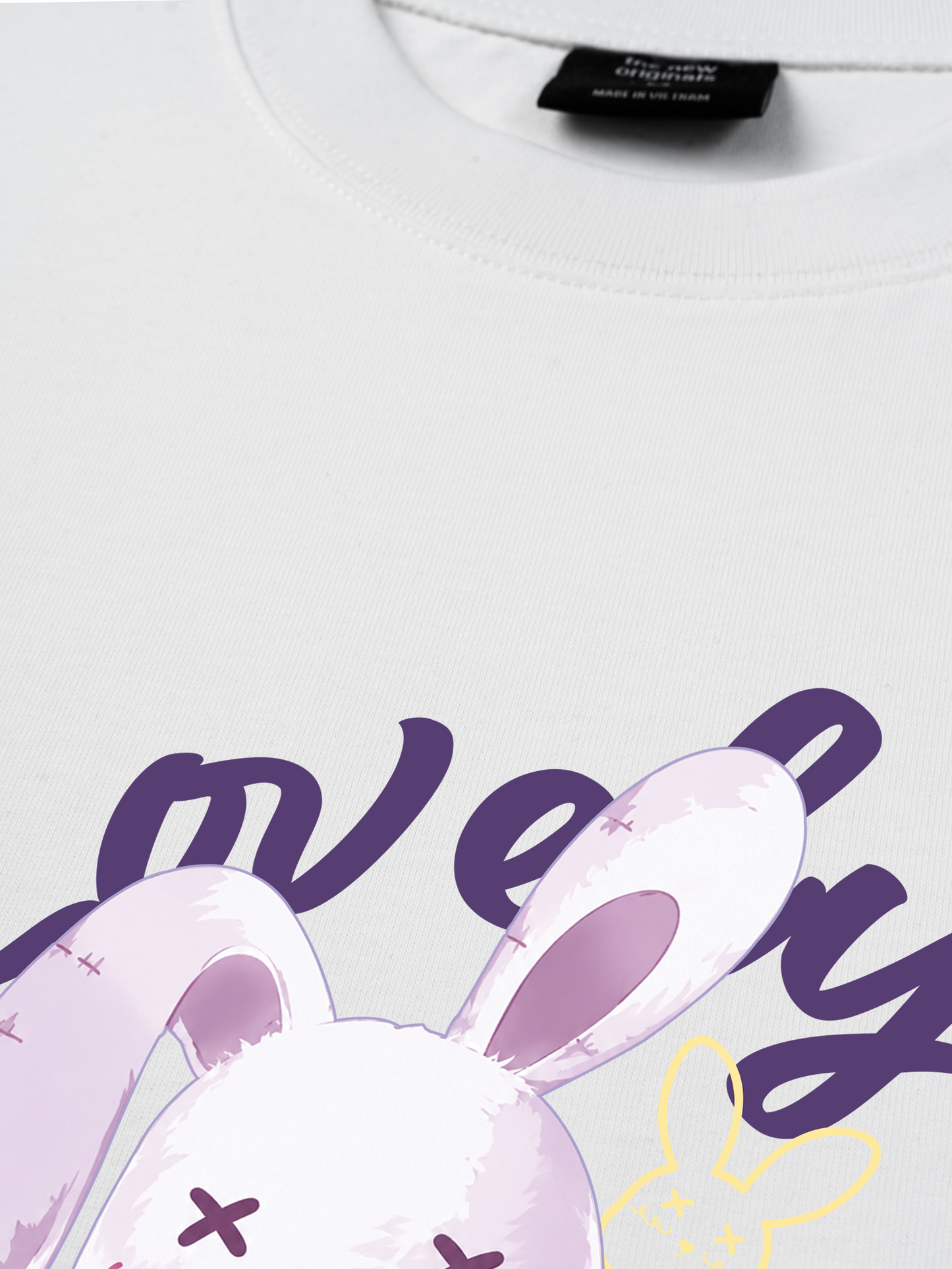 Áo Thun Relaxed Fit Lovely Rabbit