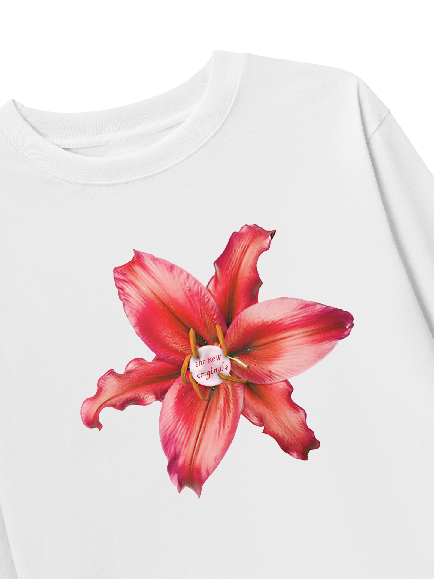 Áo Thun Dài Tay Pearl Lily Flower