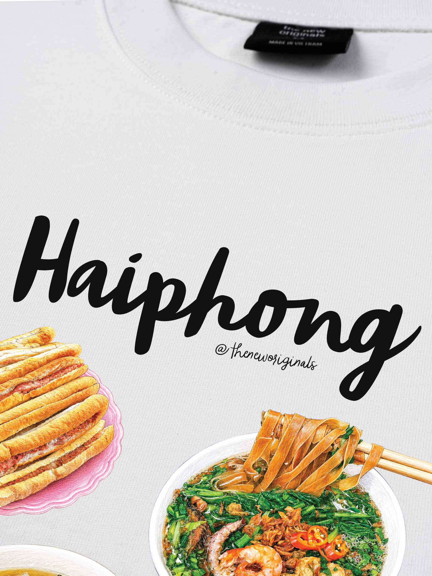 Áo Thun Relaxed Fit Hai Phong Food