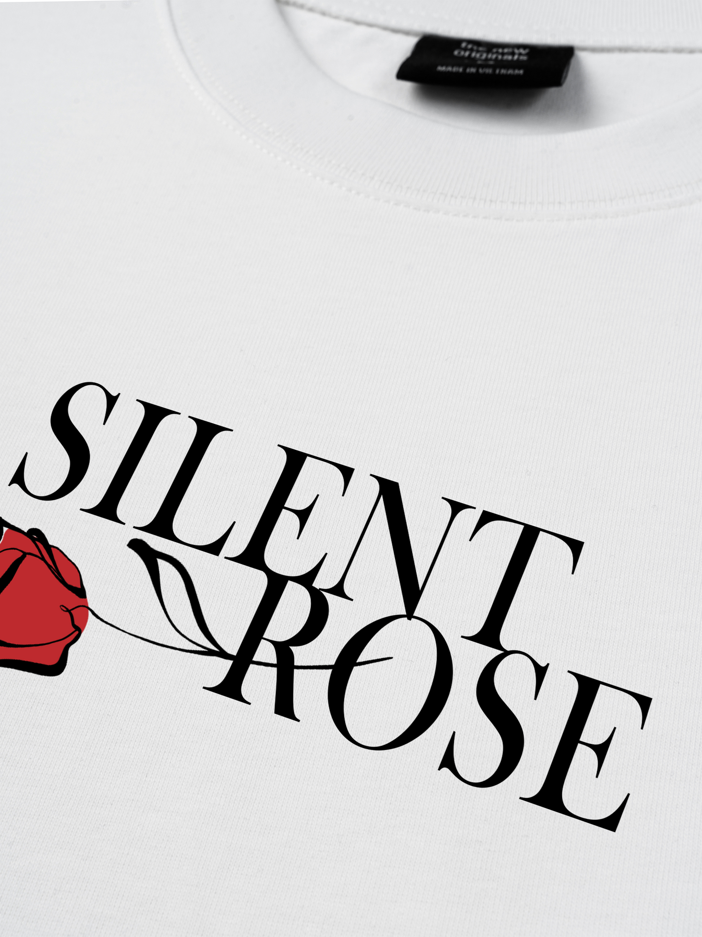 Áo Thun Relaxed Fit Old Money Silent Rose