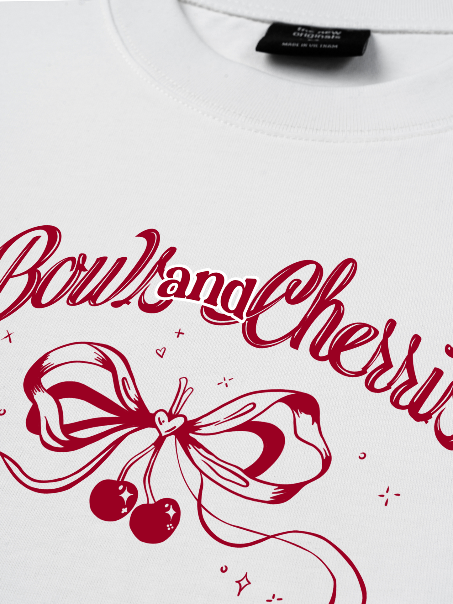 Áo Thun Relaxed Fit Daily Cuties Bows And Cherries