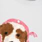 Áo Thun Relaxed Fit Pink Dots Puppy