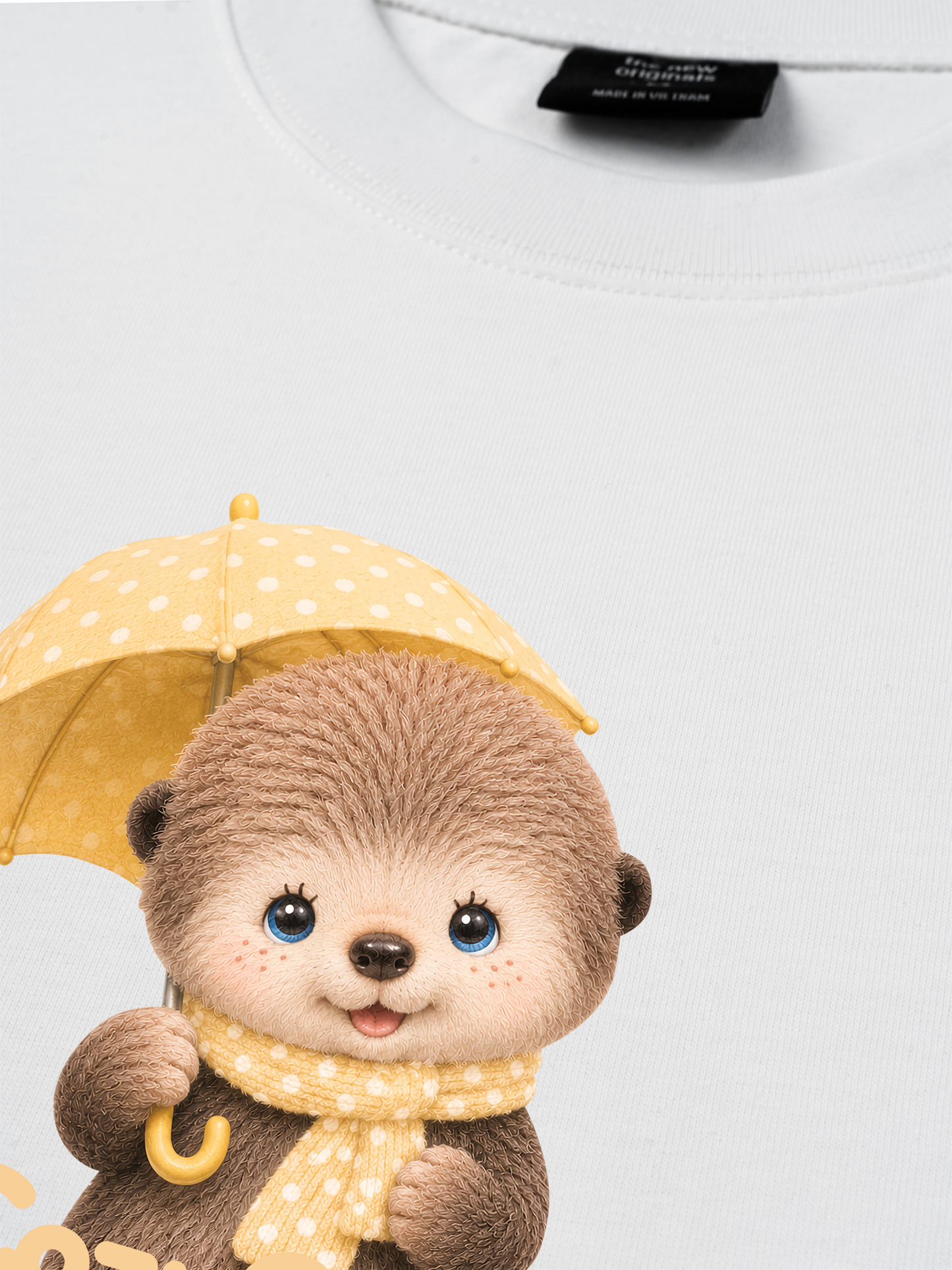 Áo Thun Relaxed Fit Cozy Otter