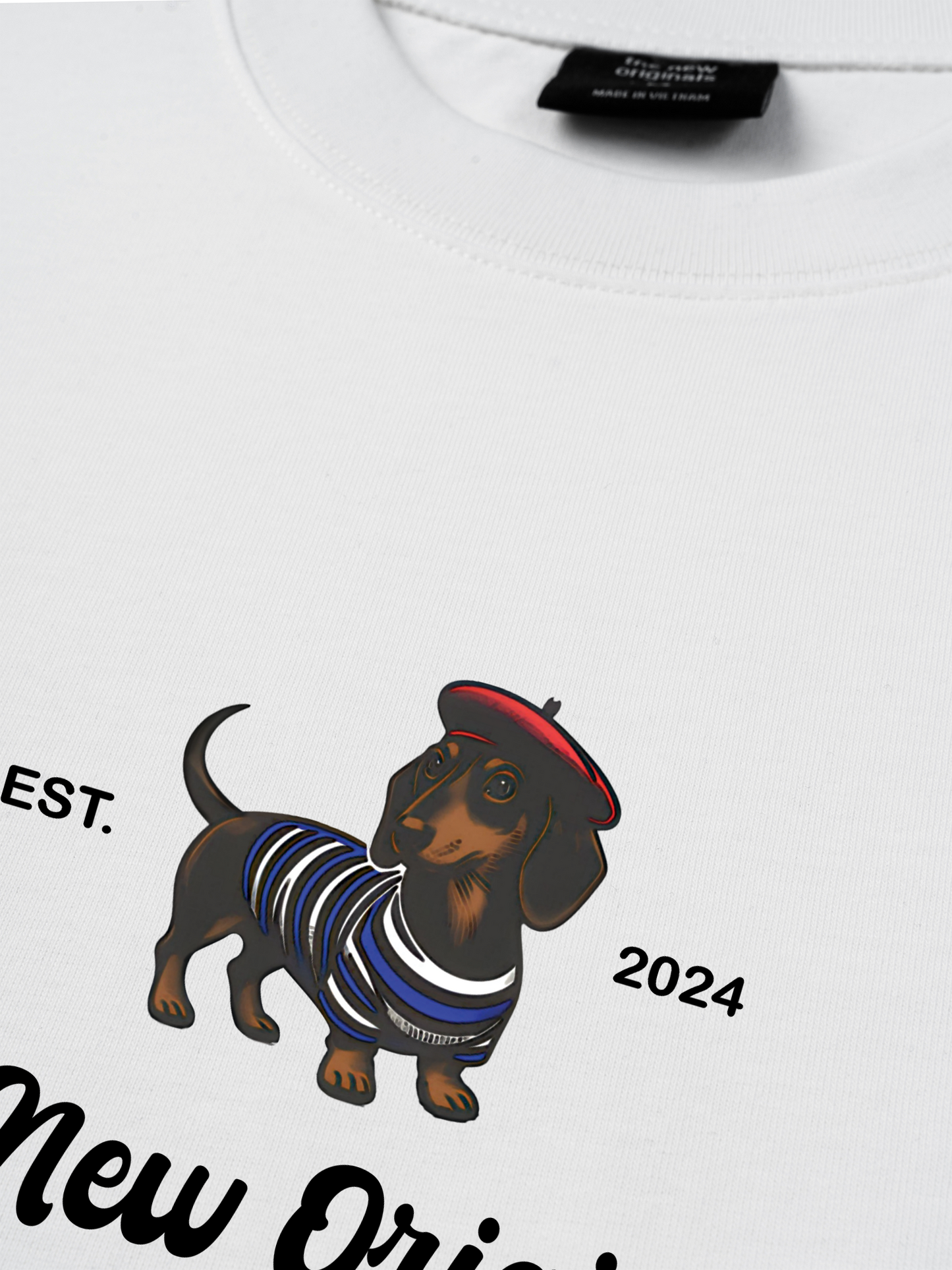 Áo Thun Relaxed Fit Bonjour Originals