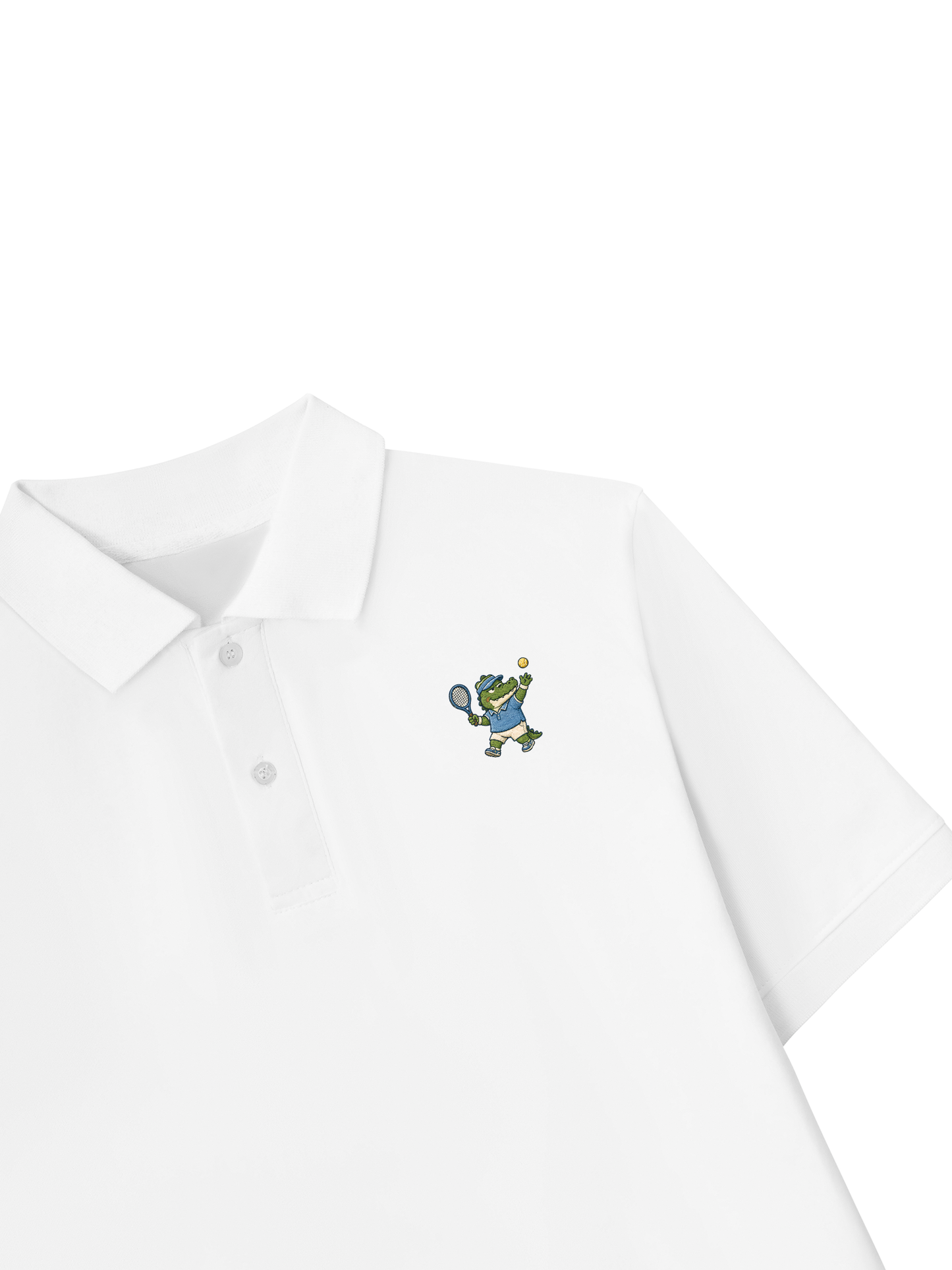 Áo Polo Relaxed Fit Croc Tennis