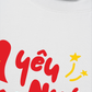 Áo Thun Relaxed Fit Yêu Nước Vô Cùng