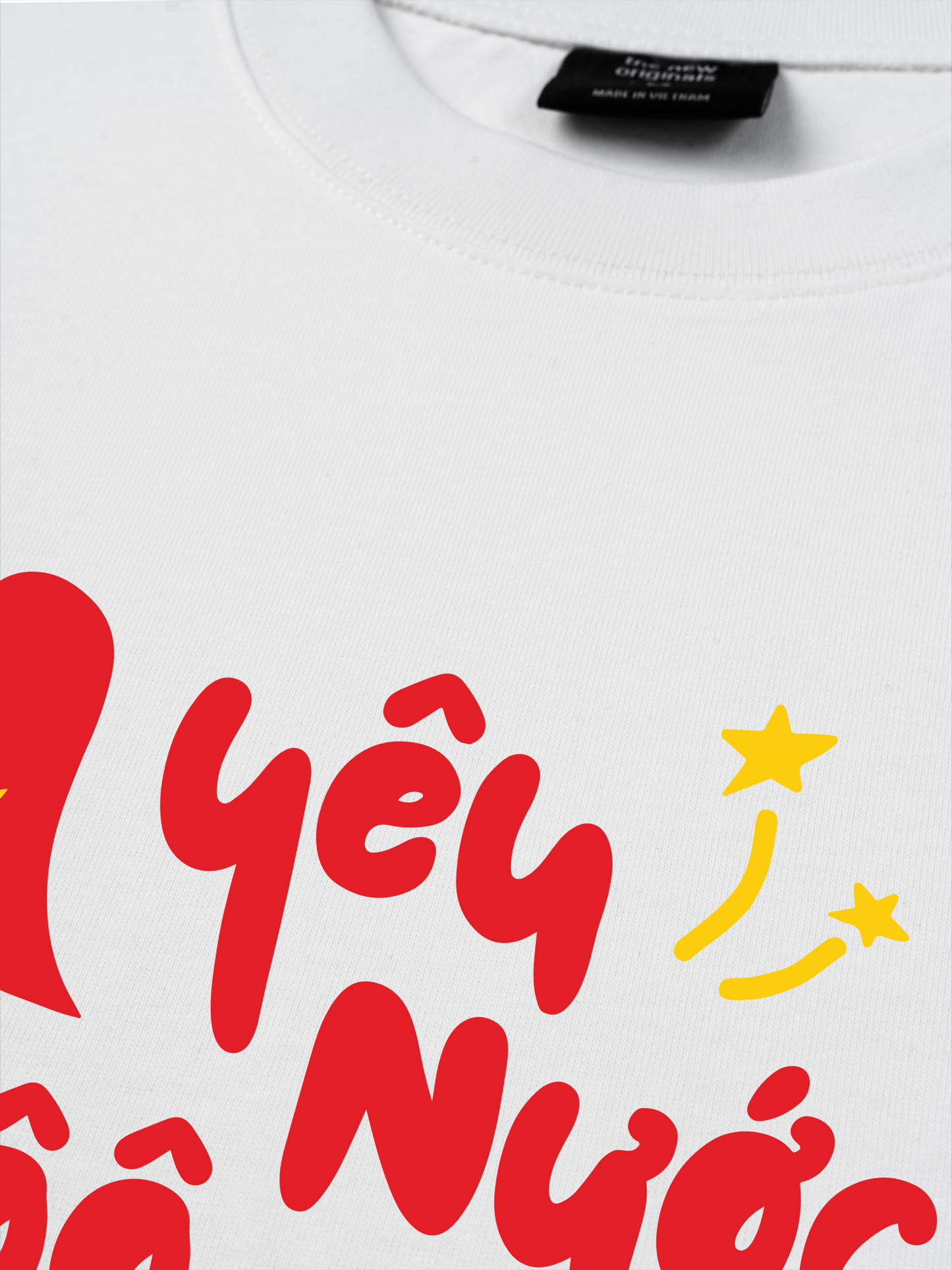 Áo Thun Relaxed Fit Yêu Nước Vô Cùng