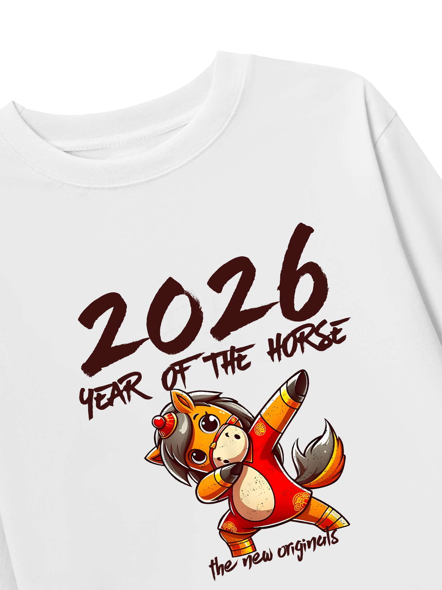 Áo Thun Dài Tay Year Of The Horse