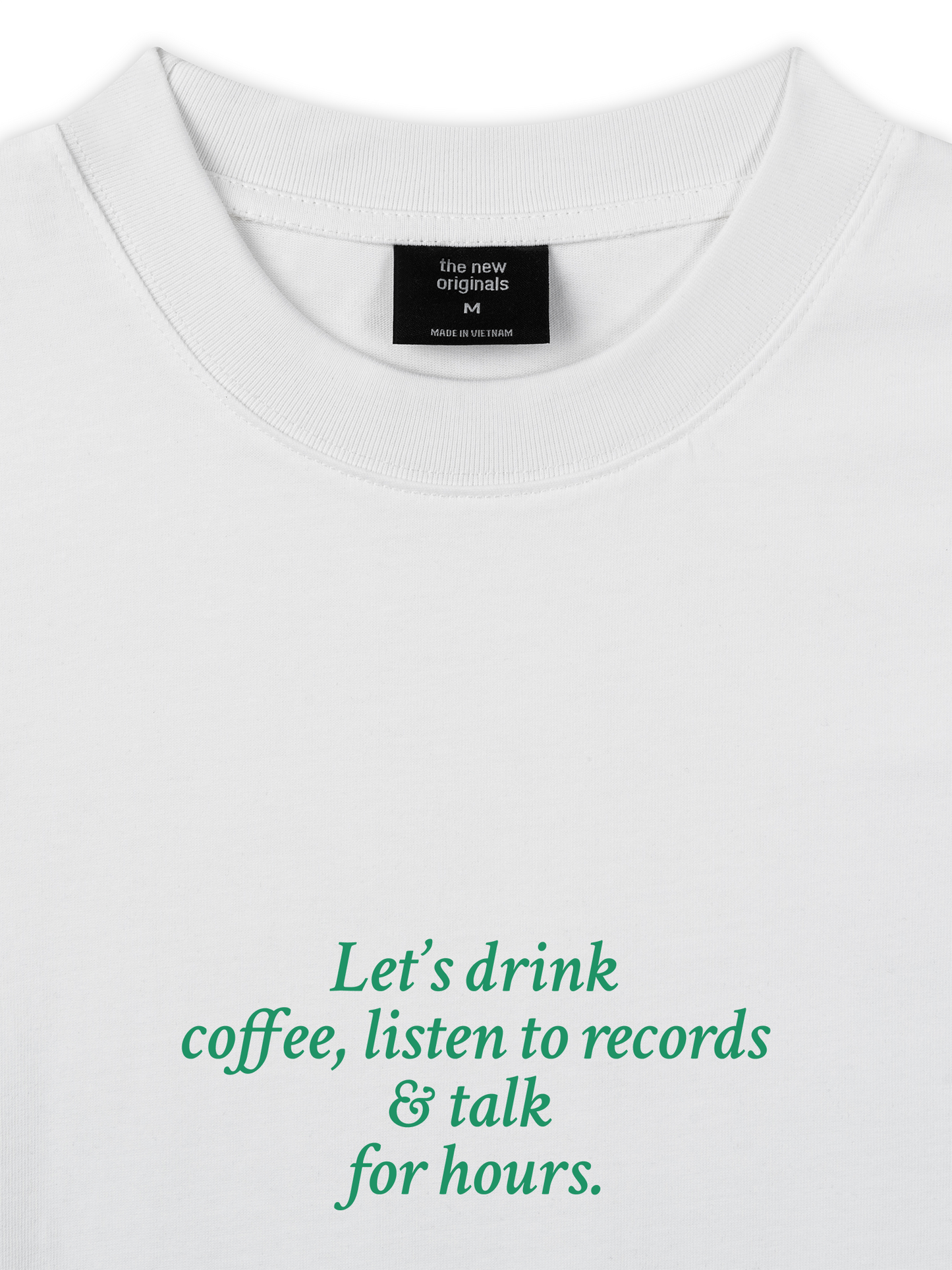 Áo Thun Relaxed Fit Let's Drink Coffee