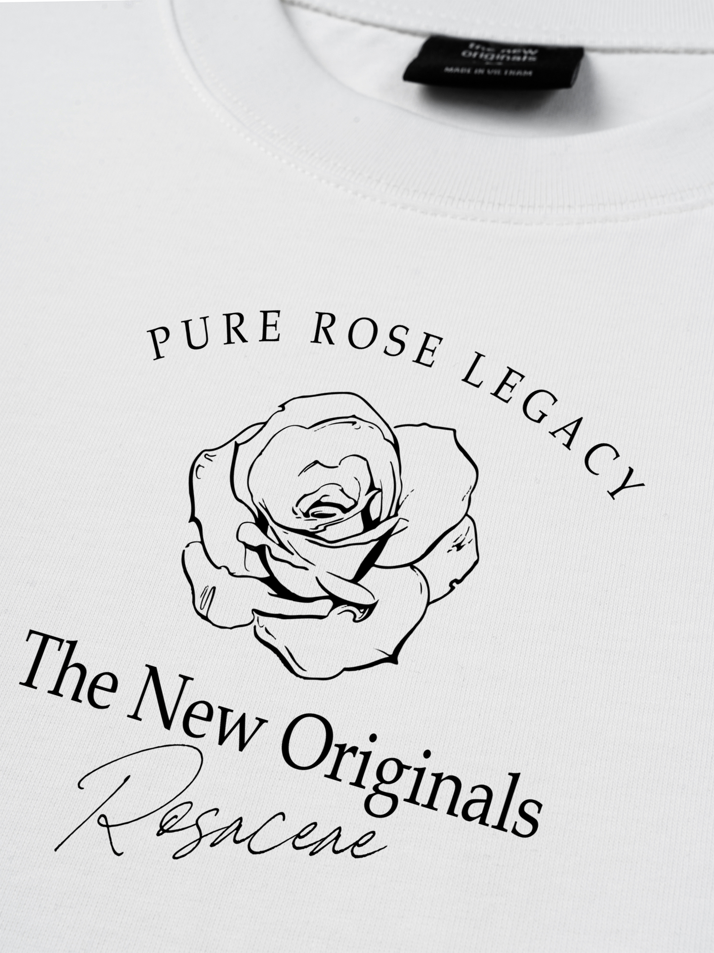 Áo Thun Relaxed Fit Old Money Pure Rose Legacy