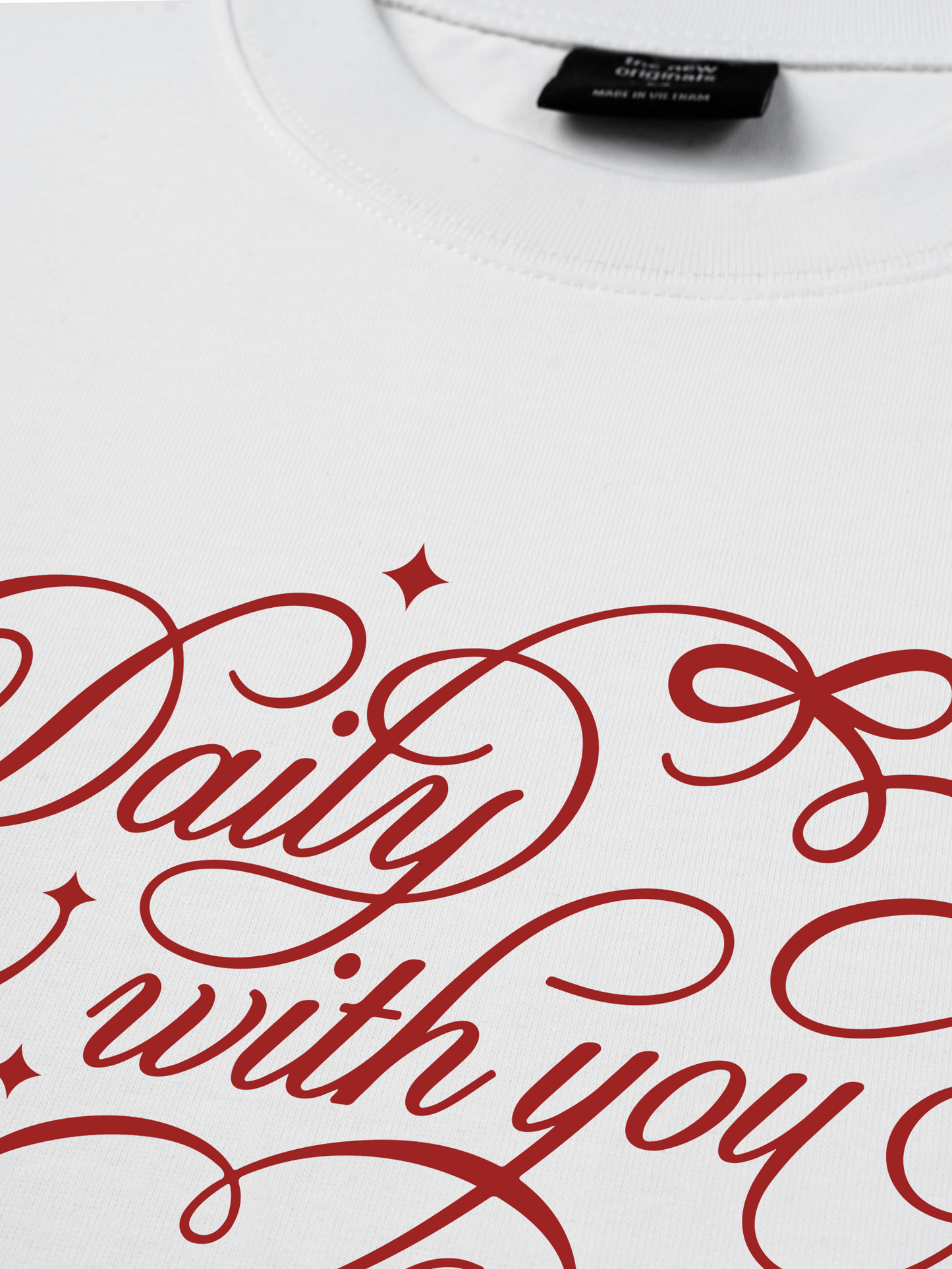 Áo Thun Relaxed Fit Daily With You