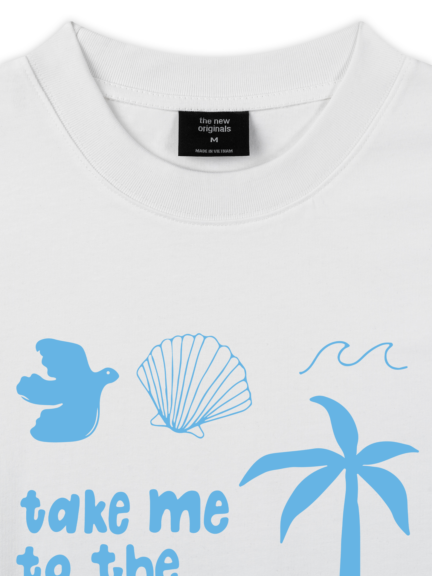 Áo Thun Relaxed Fit Take Me To The Beach