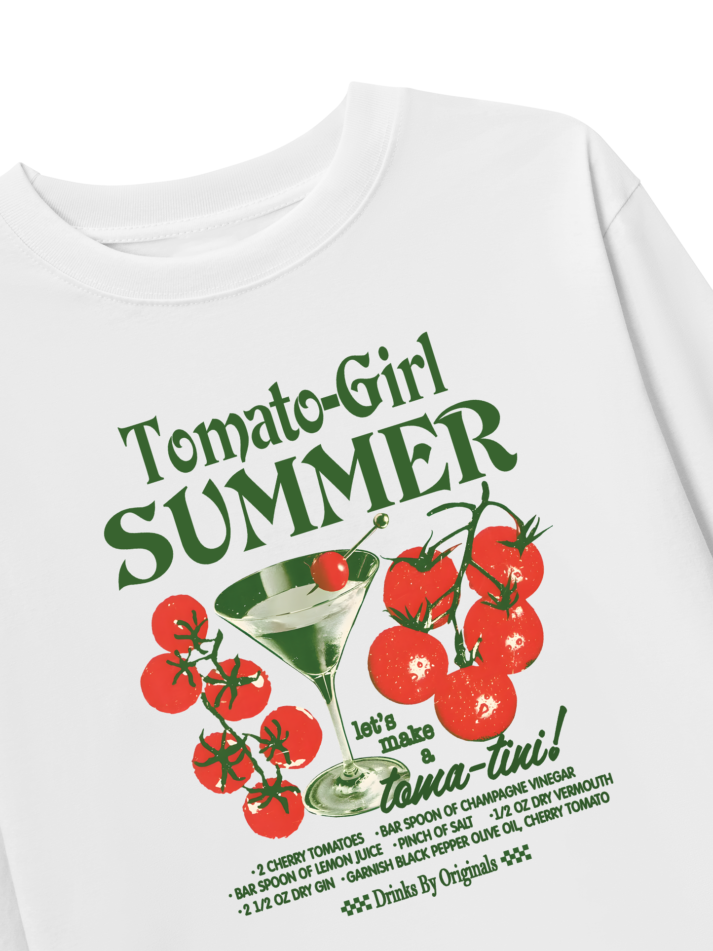 Áo Thun Dài Tay Summer Vibes Tomato Girl