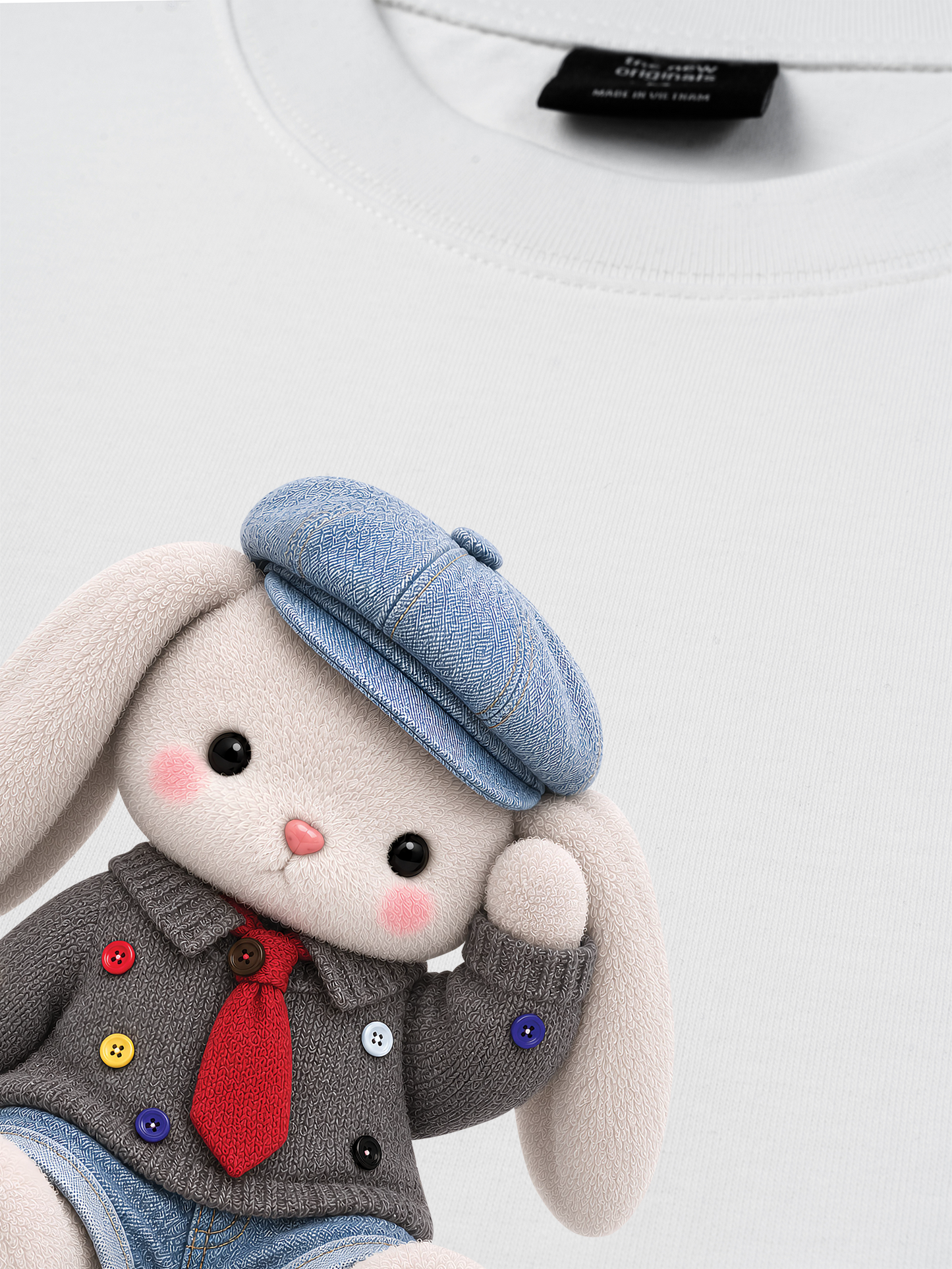 Áo Thun Relaxed Fit Swag Bunny