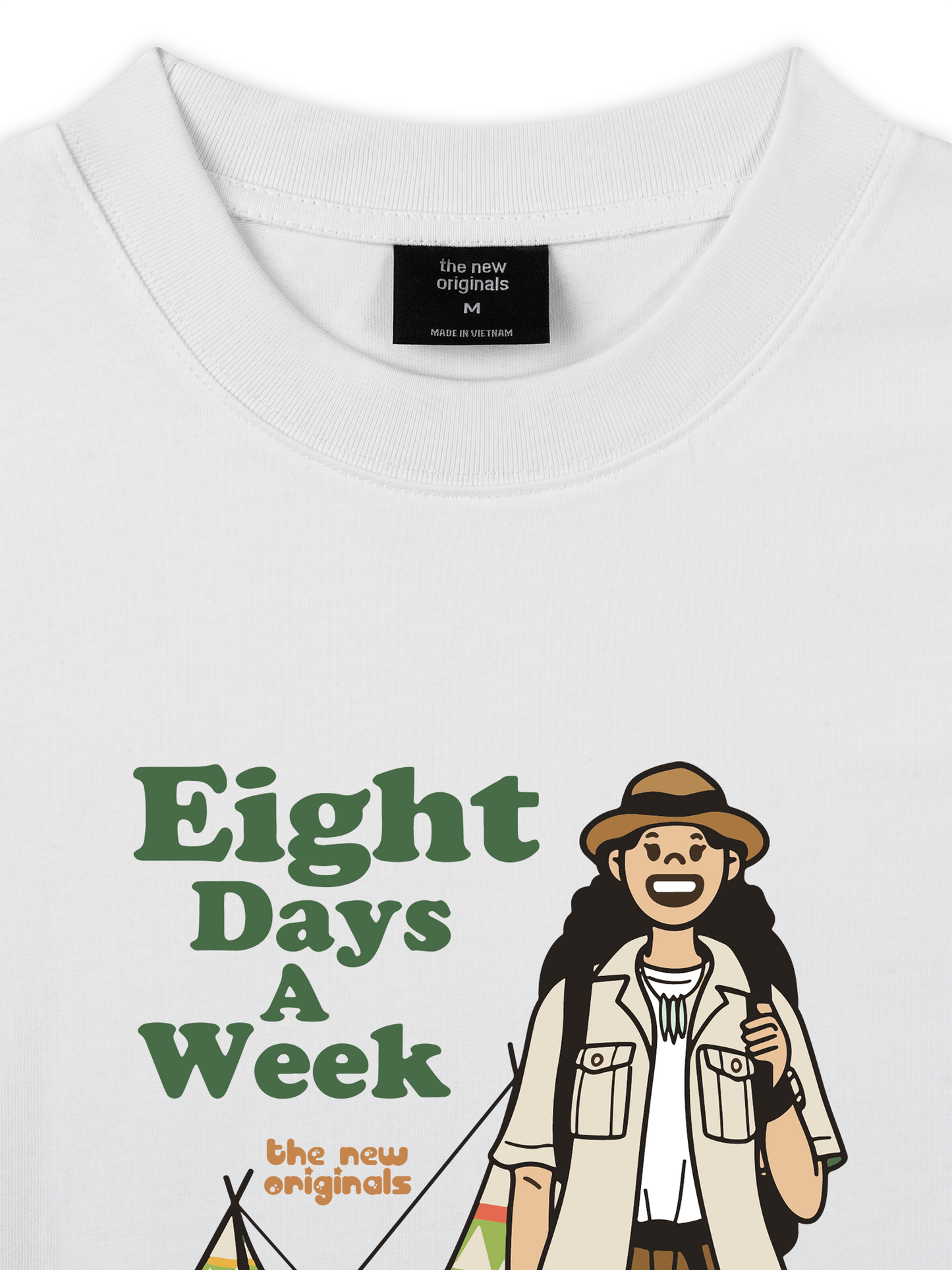 Áo Thun Relaxed Fit Eight Days A Week Girl