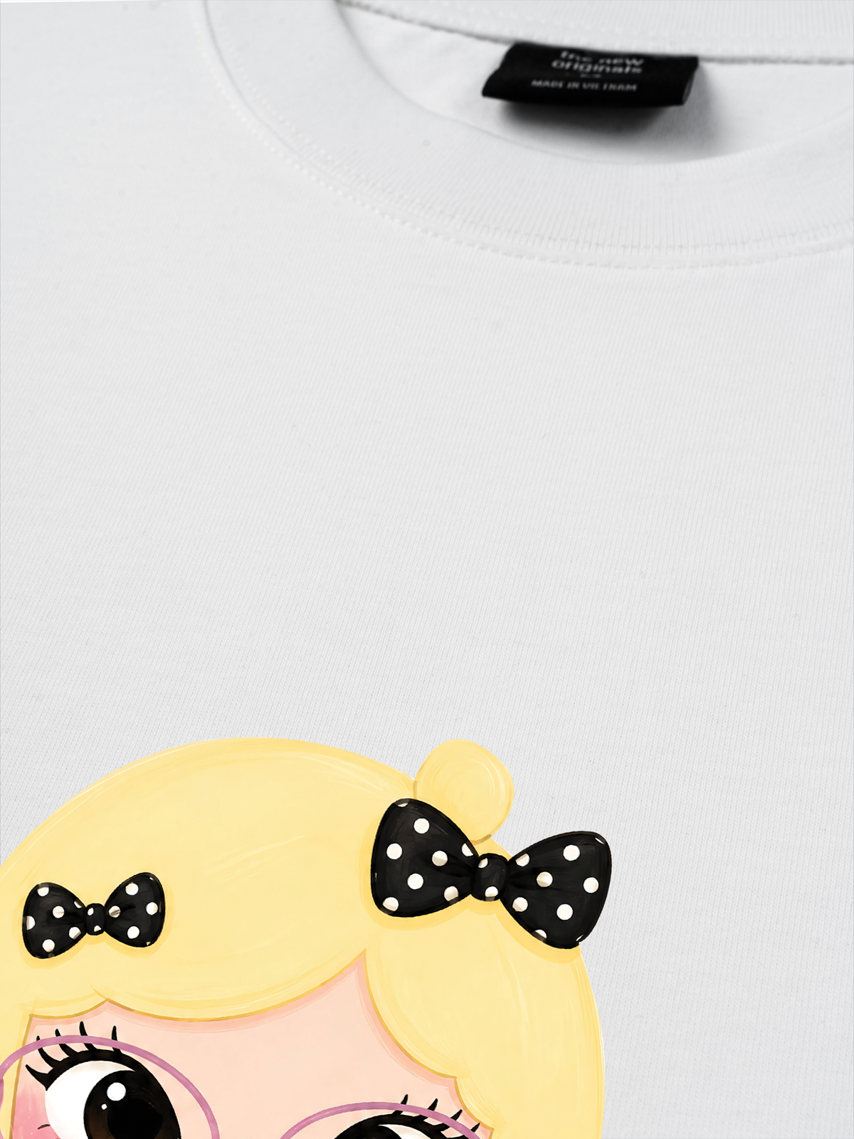 Áo Thun Relaxed Fit  Cute Dotty Girl