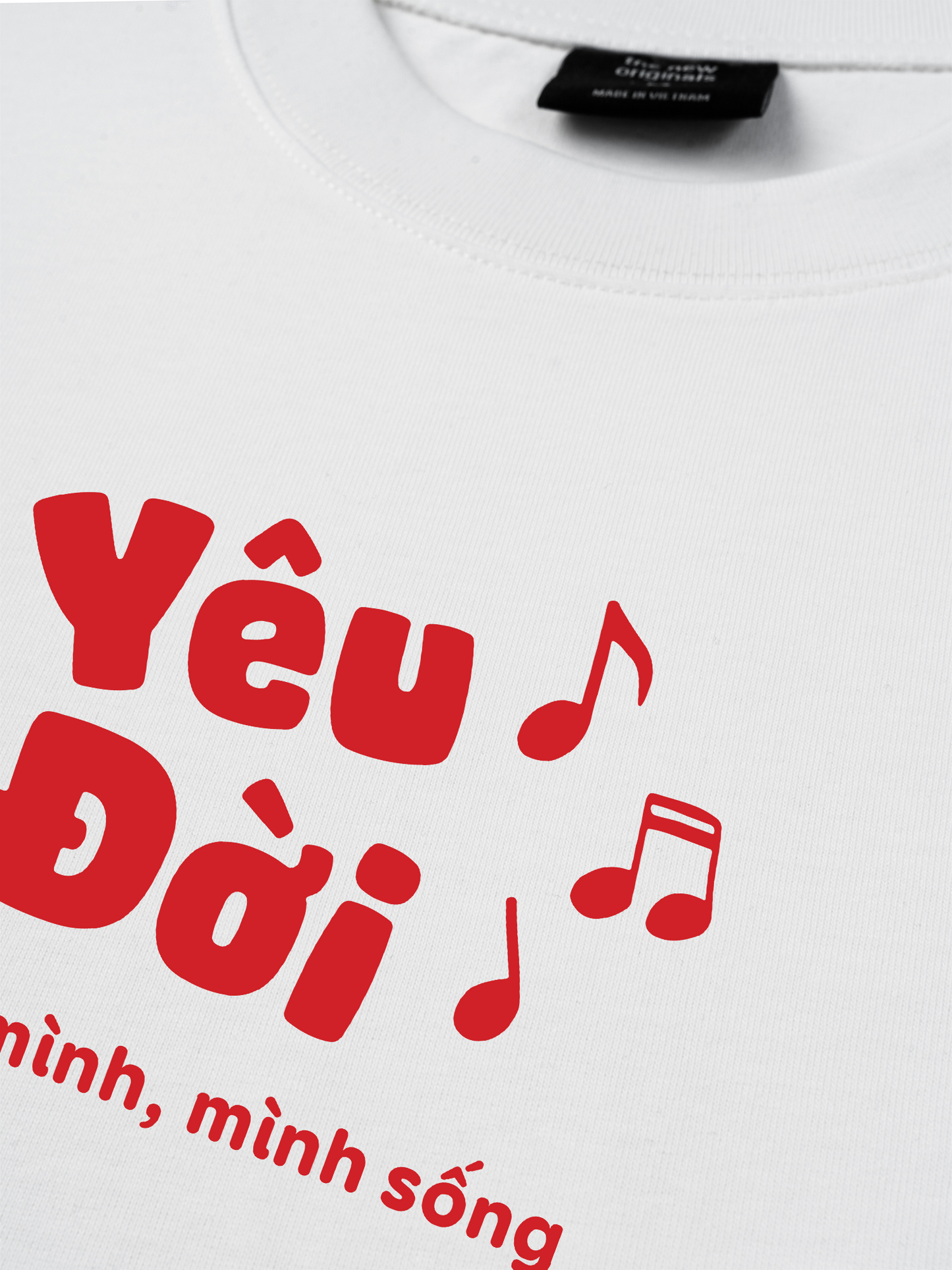 Áo Thun Relaxed Fit Yêu Đời