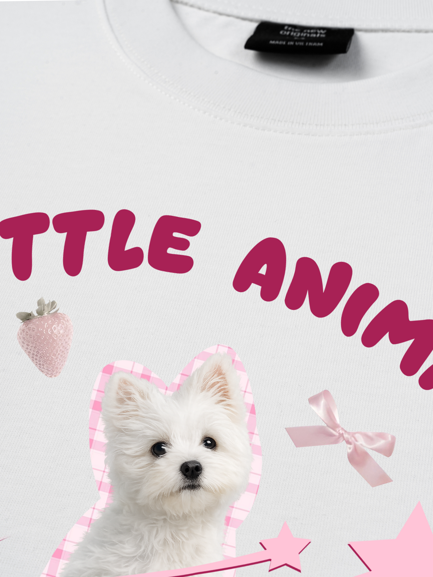 Áo Thun Relaxed Fit Daily Cuties Little Animal