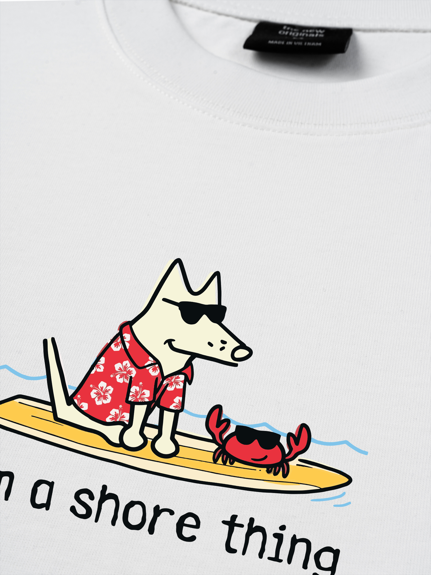 Áo Thun Relaxed Fit Go Outside I'm A Shore Thing