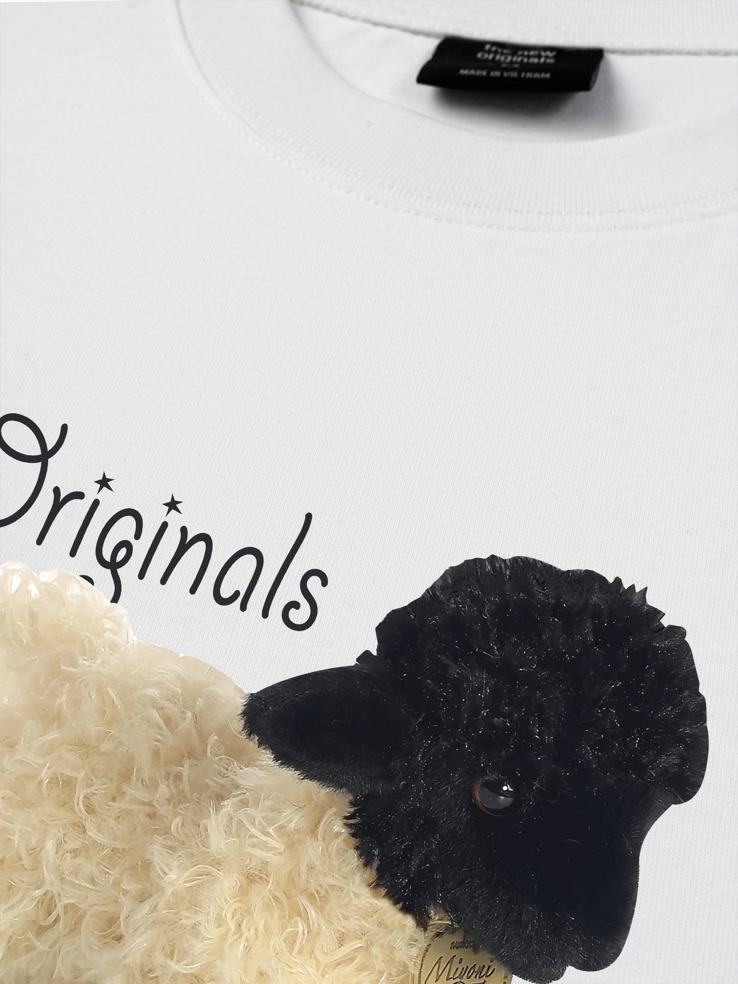 Áo Thun Relaxed Fit Animal Mood Sheep