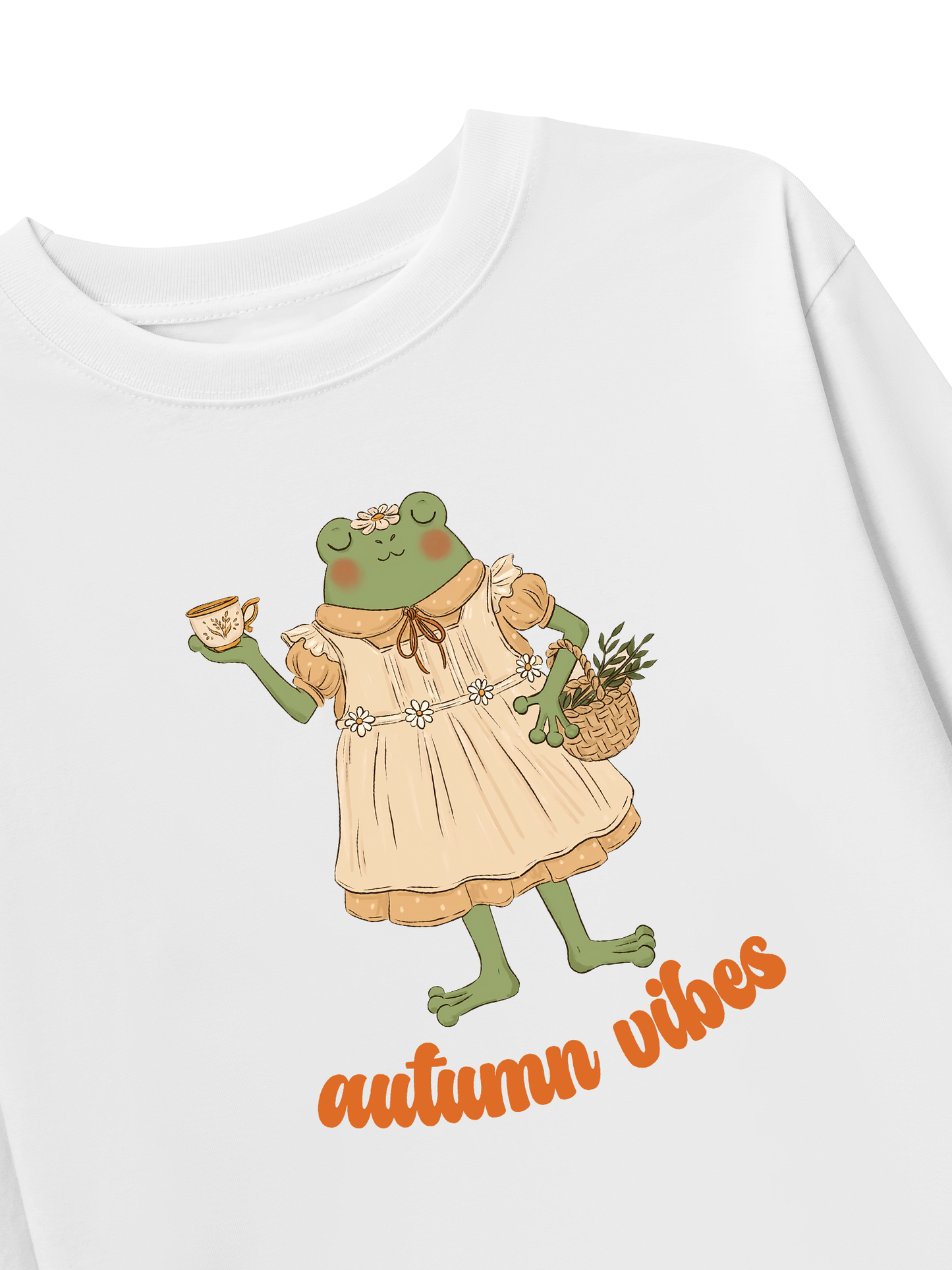 Áo Thun Dài Tay Autumn Frog