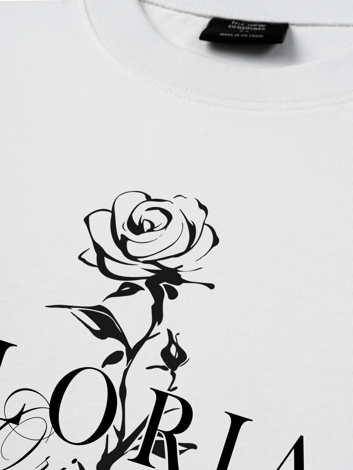 Áo Thun Relaxed Fit Old Money Floria