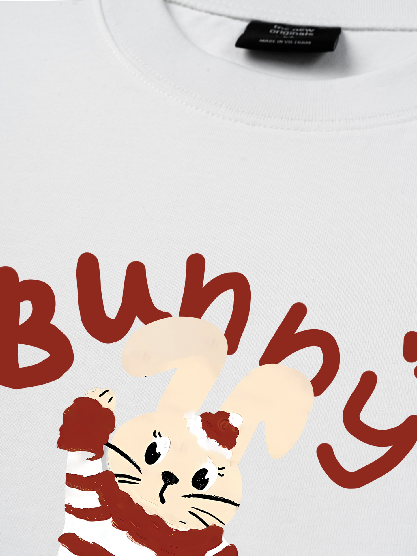 Áo Thun Relaxed Fit Animal Bunny