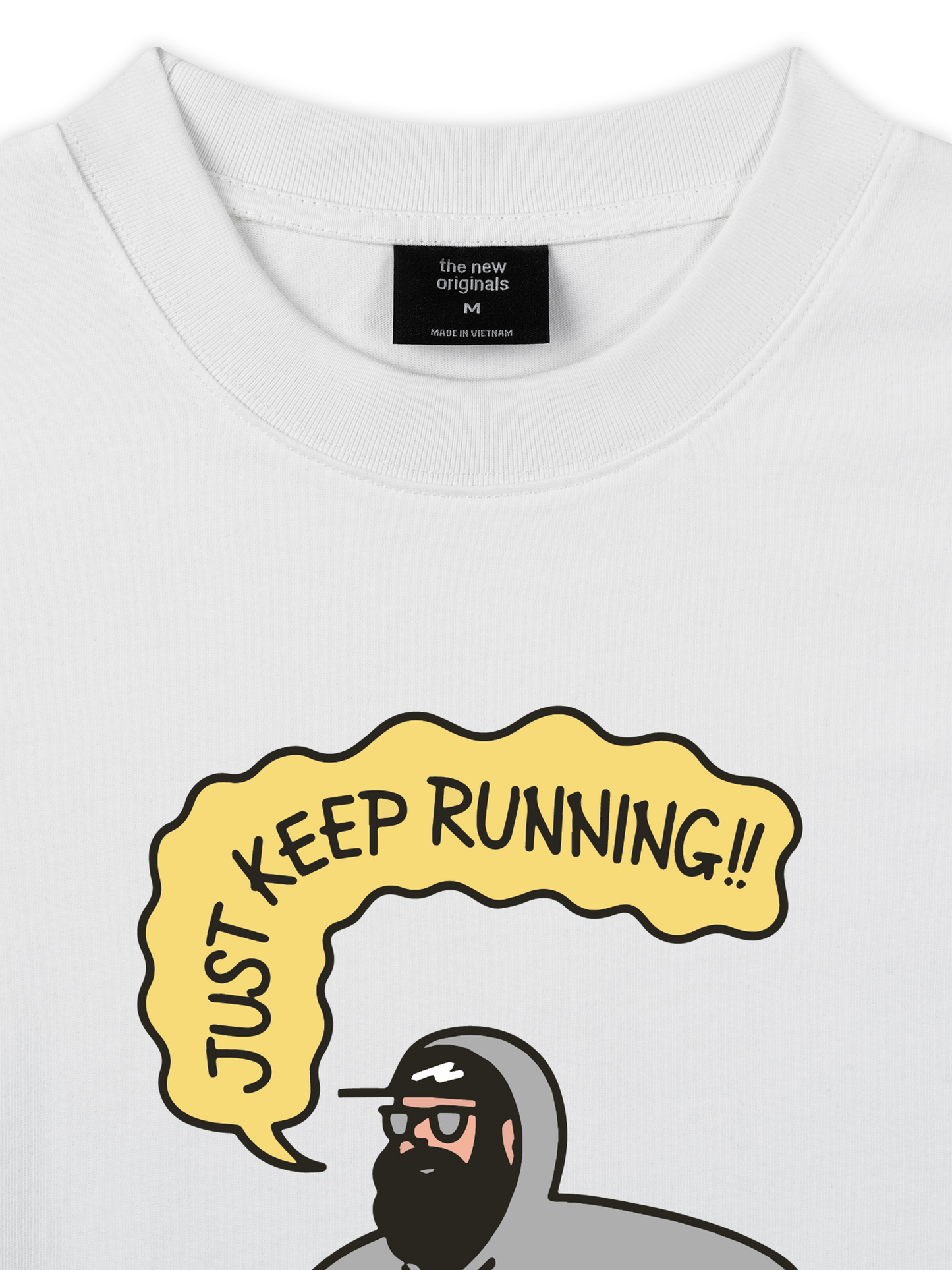 Áo Thun Relaxed Fit Just Keep Running