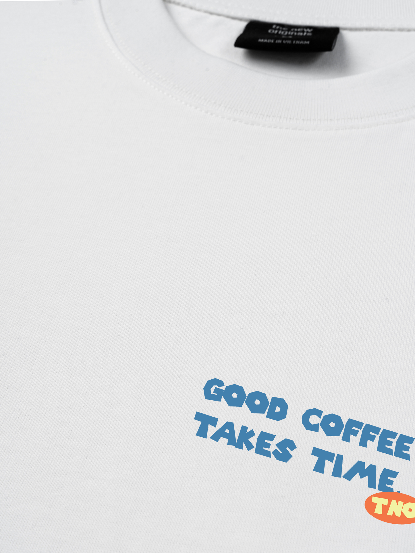 Áo Thun Relaxed Fit Good Coffee Take Time