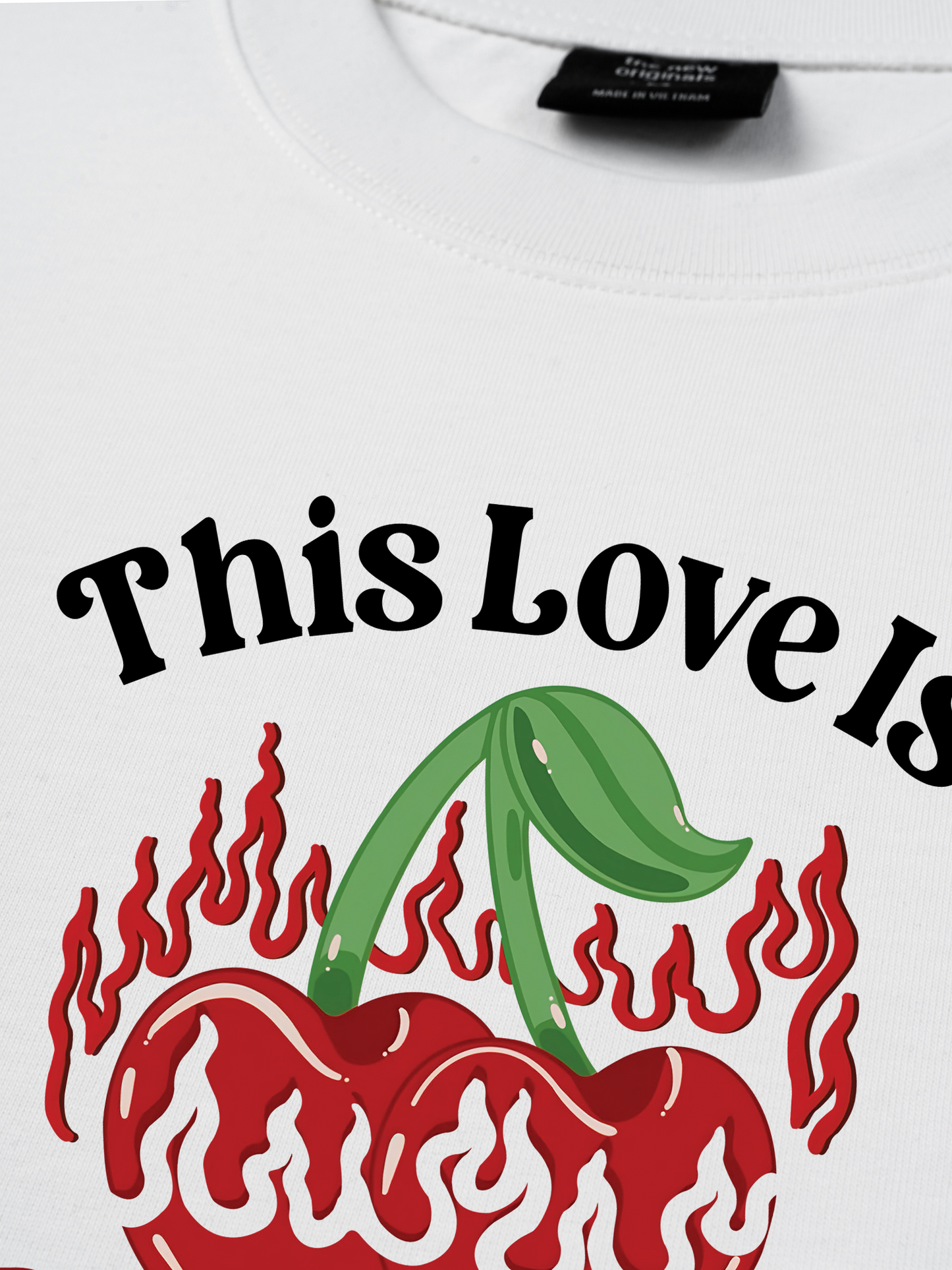 Áo Thun Relaxed Fit This Love Is Too Hot