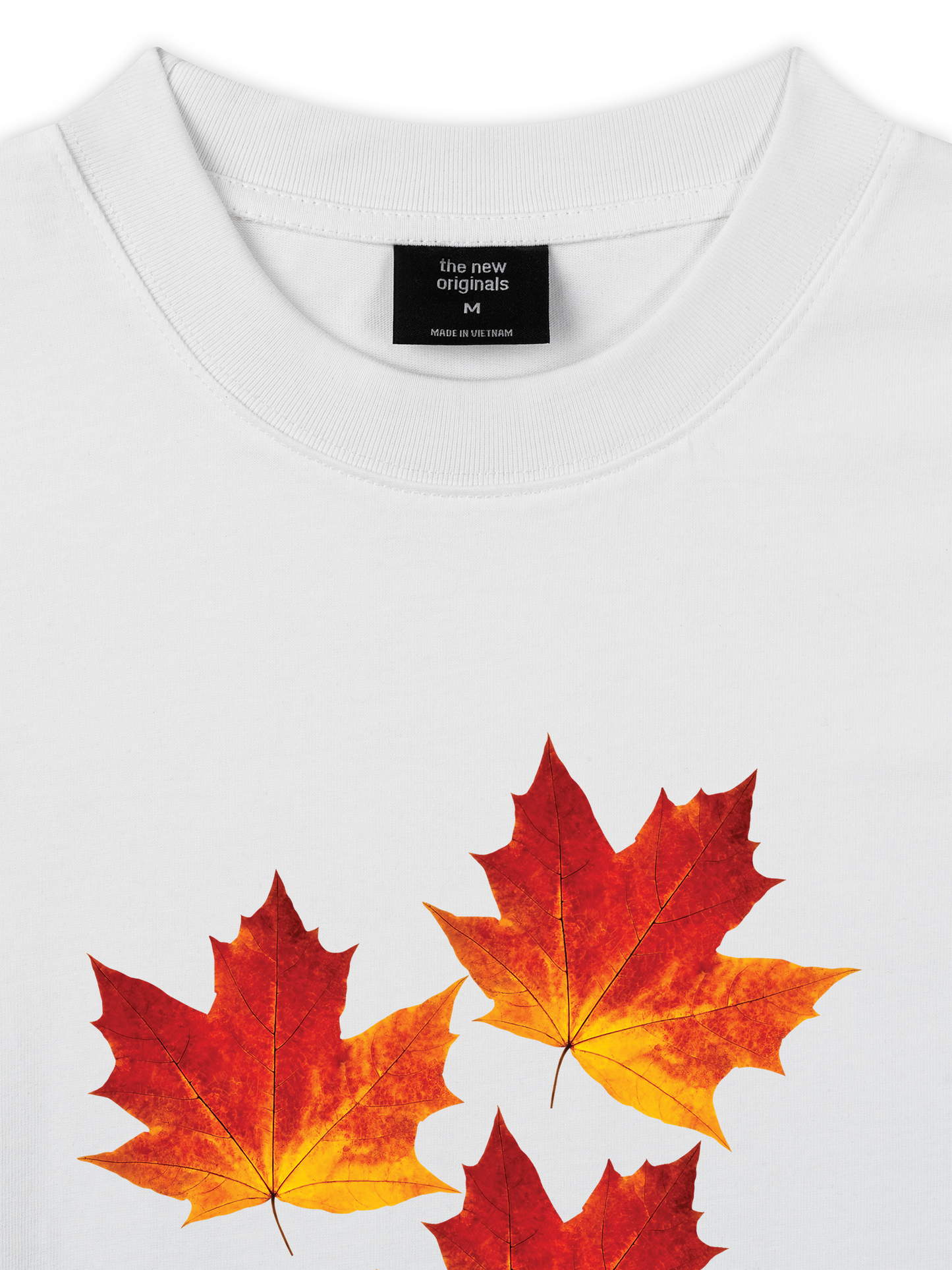 Áo Thun Relaxed Fit Autumn Vibes Play In The Leaves