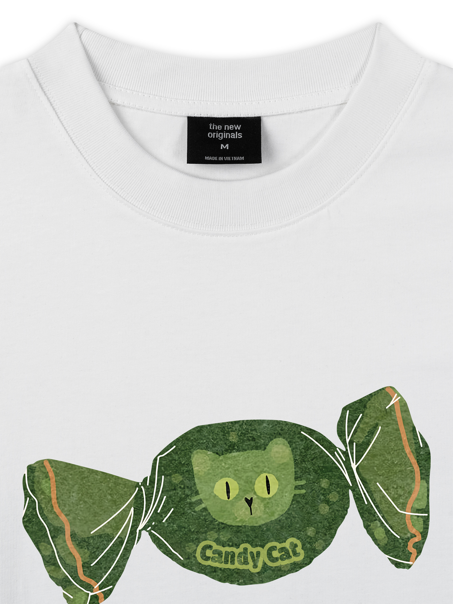 Áo Thun Relaxed Fit Candy Cat