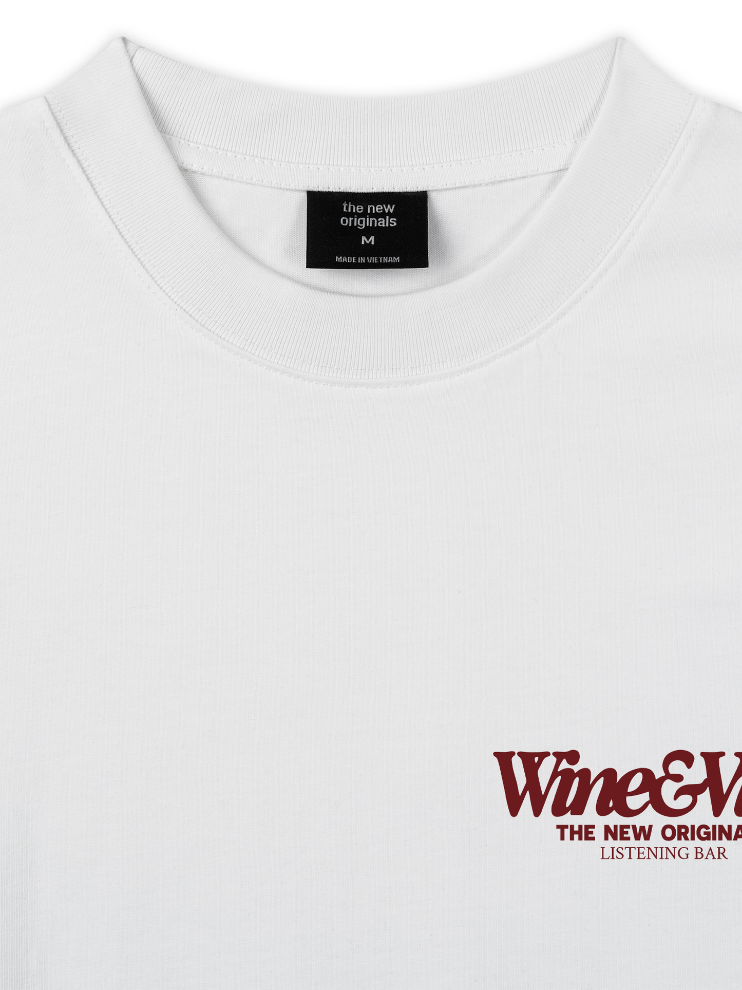 Áo Thun Relaxed Fit Wine & Vibe