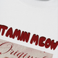 Áo Thun Relaxed Fit Red Vitamin Meow